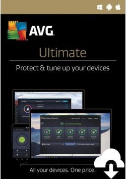 AVG Ultimate 1 Year 10 devices Licenta Electronica