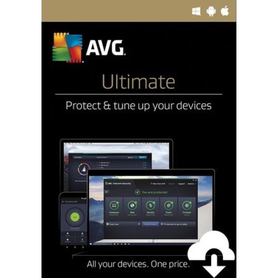 AVG Ultimate 1 Year 10 devices Licenta Electronica