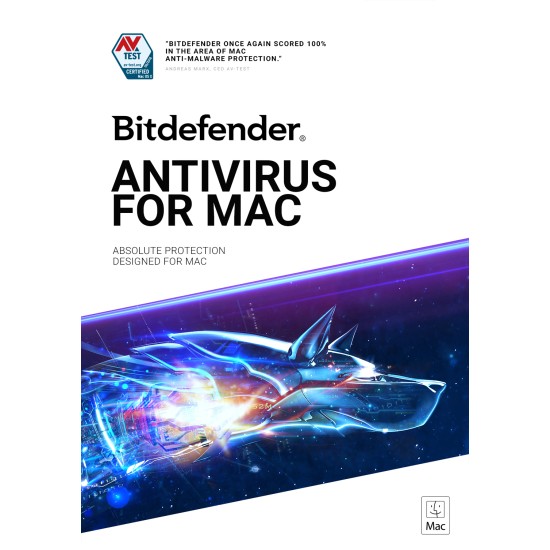 Bitdefender Antivirus for Mac - 3 useri