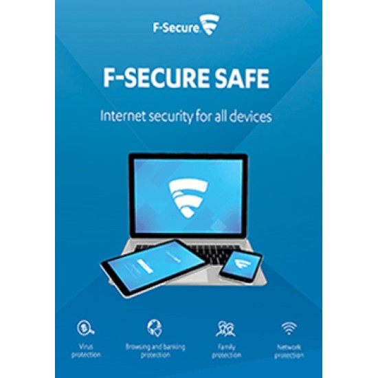 F-Secure SAFE 3 utilizatori, 1 An