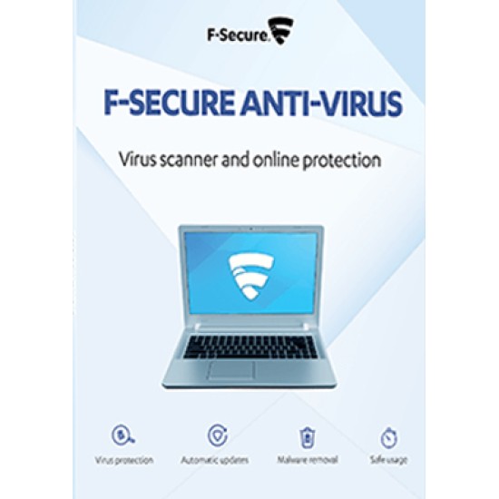 F-Secure Antivirus 1 PC, 1 An