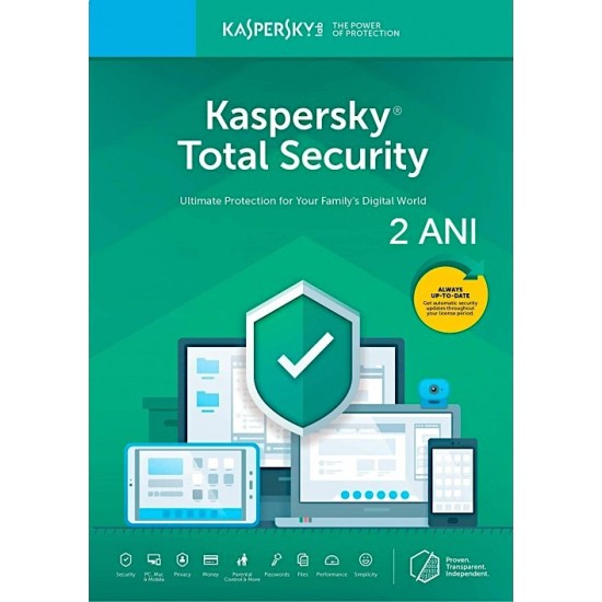 Kaspersky Total Security 2 ani - 3 dispozitive