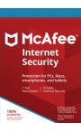 McAfee Internet Security, 1 PCs, 1 Year