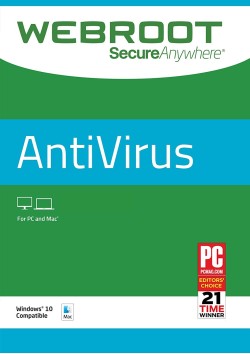 Webroot SecureAnyware AntiVirus 1 Device Licenta Electronica