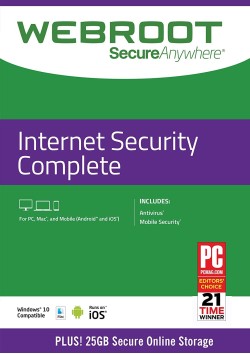 Webroot SecureAnyware Internet Security Complete 1 Device Licenta Electronica